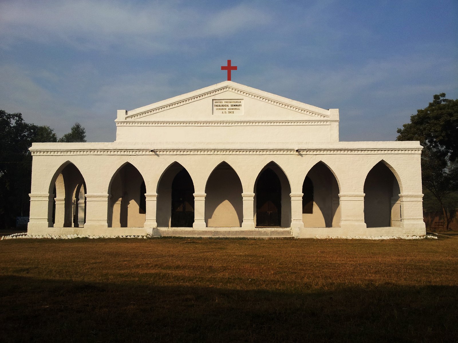 The historic seminary building, Gujranwala